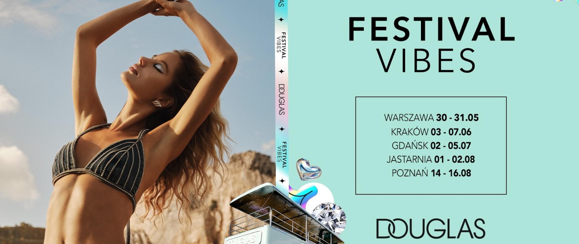 Douglas Beauty Express wyrusza na polskie festiwale